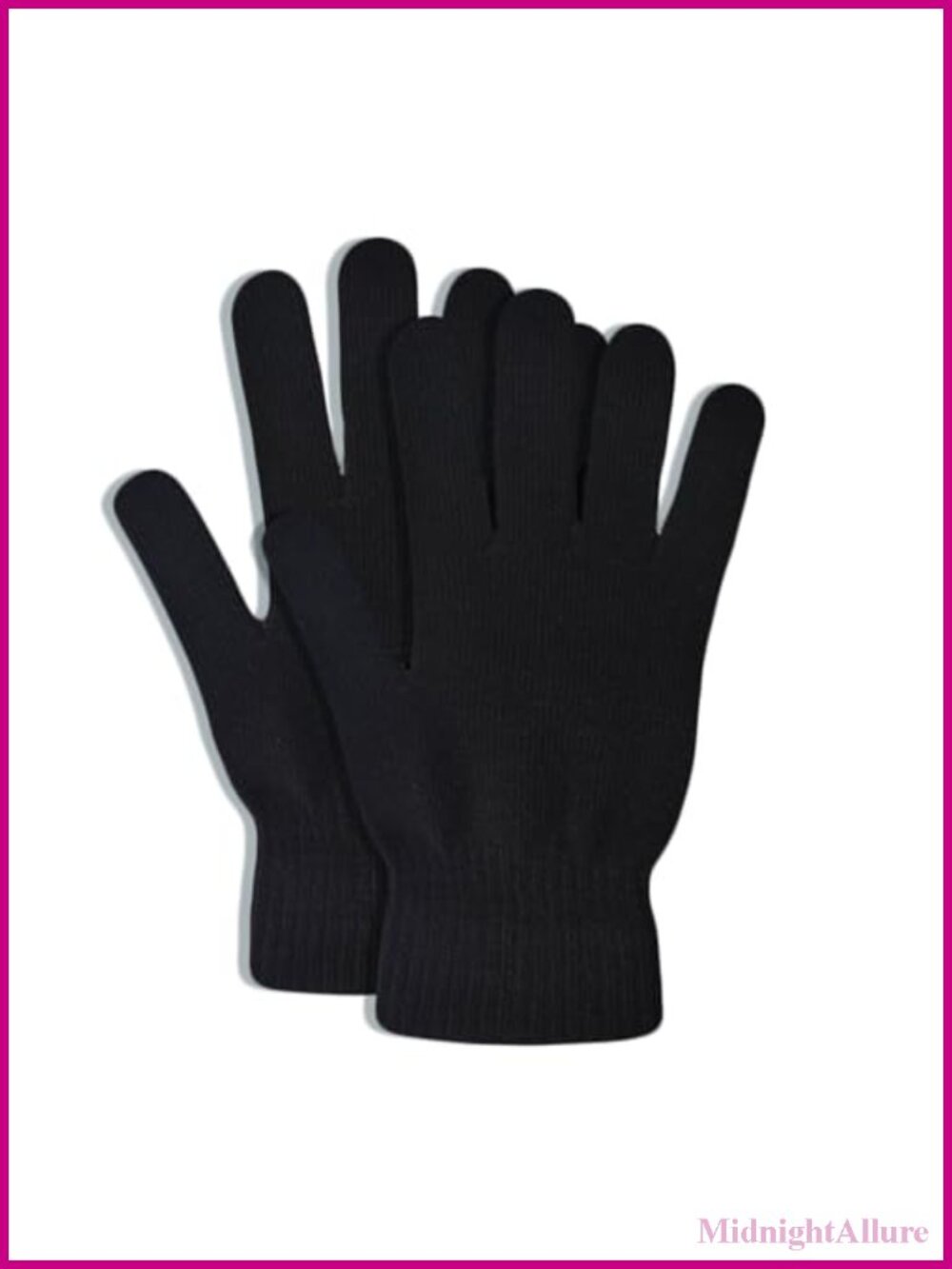 Unisex Magic Gloves Acrylic Knit Full-Finger Winter Warm Cold Weather
